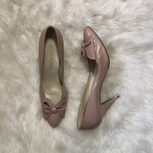 antonio moreno Shoes - Antonio Moreno vintage shoes pink heels 10 leather